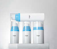 Écologique 80ML 100ML 120ML 150ML PP rechargeable crème solaire soins de la peau nettoyant pour le corps pour Essence Lotion pompe sans air vide soins de la peau