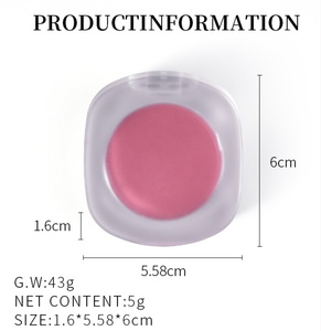 Venta al por mayor mejilla Etiqueta Privada paleta de rubor polvo prensado impermeable orgánico natural bronceador rubor resaltador paleta de contorno - Product Image 6