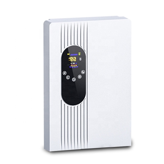 Hot Sale 2.2L Portable Mini Dehumidifier Air Purifier Automatic Humidistat Control LED Display Reusable Household Appliance USB