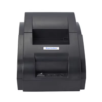 Xprinter Printer tiket termal 58mm, Printer tanda terima Mini untuk ponsel pintar dan komputer Bt + usb