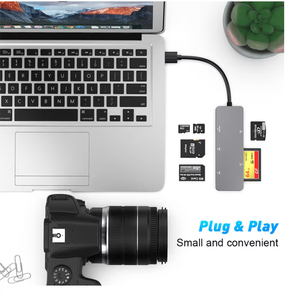 5-in-1 Multifunction USB 3.0 High Speed CFast <strong>Card</strong> <strong>Reader</strong> Writer MS SD3.0 &amp; TF3.0 <strong>Memory</strong> <strong>Card</strong> External Installation - Product Image 4