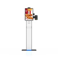 Máquina de Autoservicio Personalizada de 23.8 Pulgadas con Configuración Modular, Escáner QR, Lector RFID, para Tiendas
