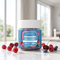 Gummies Ashwagandha KSM66, Racine de Maca et Champignons – Mélange Bien-être Masculin – Marque Blanche – Vente en Gros