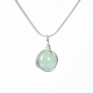 Dodici segni zodiacali ciondolo collana Hot-vendita di semplici opzioni alla moda Link multicolore tra cui cristallo bianco quarzo rosa - Product Image 6