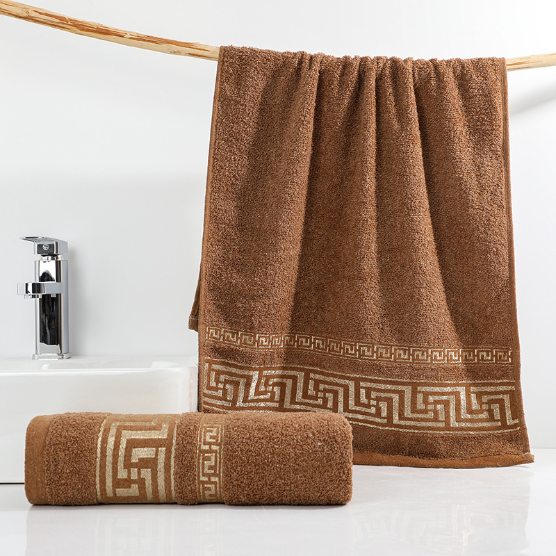 Motif ondulé marron
