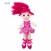 Adorable poupée ballerine en peluche de 30 cm, jouet doux et tendance pour filles, fabriqué à la main par le fabricant, option disponible