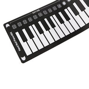 Piano portátil enrollable Con altavoz incorporado, piano de mano plegable Flexible de nivel de entrada, 49 teclas, precio barato, venta al por mayor - Product Image 6