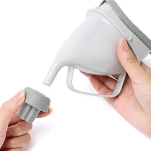En gros, Urinoirs portables d'urgence en plastique, design tendance, pour tente de camping et voyage, avec entonnoir de miction féminin, sans électricité - Product Image 5