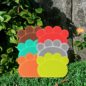 Waterproof Eco-friendly Square Plastic Dog Lick <b>Mats</b> with Suction Cups Hand Wash Easy to Clean Slow Feeder for Pups & Owners - Product Image 2