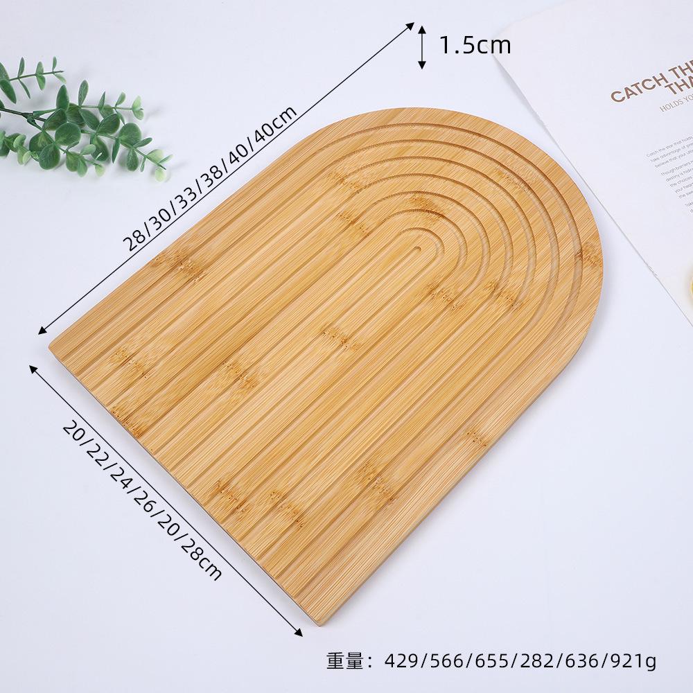 Carton ondulé ovale 20*28CM