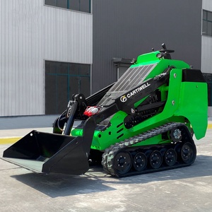送料無料。 高出力CW-750ミニスキッドステアディーゼルローダー、スキッドステアローダーアクセサリー付き、低価格で販売中。 - Product Image 1