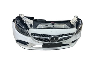 Pare-chocs avant noir carbone d'occasion pour <span class=keywords><strong>Mercedes</strong></span>-Benz <span class=keywords><strong>Classe</strong></span> <span class=keywords><strong>S</strong></span> W205 2019-2022, remplacement à visser avec garantie de 6 mois - Product Image 3