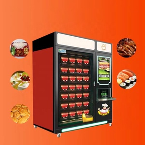Máquina Expendedora de Alimentos con Refrigerador, Máquina Expendedora Comercial de Comida Rápida - Product Image 5