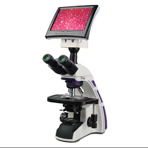 YJ-2005T-LCD Wholesale Laboratory Bacterial Analysis High-precision Measurement Trinocular Biological <strong>Microscope</strong> with LCD Screen - Product Image 4