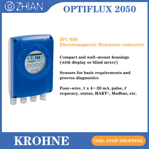 เครื่องวัดการไหลของของเหลว KROHNE แบบแม่เหล็ก DN32 32 มม. OPTIFLUX2050 เซ็นเซอร์วัดการไหลแบบแม่เหล็ก - Product Image 3