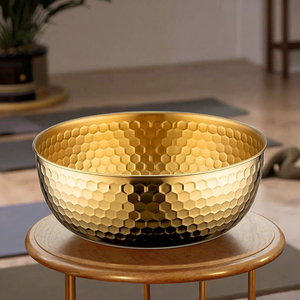 Kim loại Yoga Thiền Chánh Niệm âm thanh Chakra tay búa hiện đại sang trọng tùy chỉnh Tây Tạng hát bát đặt - Product Image 3