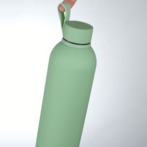 Botella de Agua de Acero Inoxidable con Aislamiento al Vacío de Doble Pared, con Tapa de Boca Ancha, Botellas Deportivas - Product Image 2