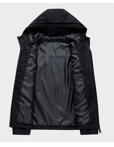 Chaqueta Acolchada de Camuflaje para Hombre, con Capucha, Cortavientos, Estilo Urbano, Talla Grande J0125 - Product Image 5