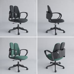 Moderner Bürostuhl mit Mittlerer Rückenlehne und Netzstoff, Geteiltes Rückendesign für Schulungsräume, Bildungszentren, Büros und Kreative Arbeitsbereiche - Product Image 6