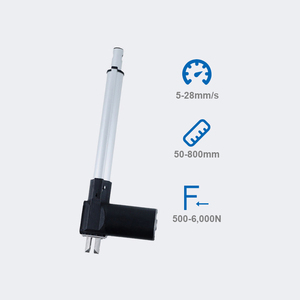 Primopale silenzioso ospedale letto medico 24V 50mm 6000N forza asta di spinta reclinabile attuatore lineare per poltrona - Product Image 1