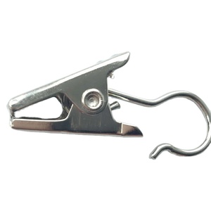 Clips décoratifs pour <span class=keywords><strong>rideaux</strong></span>, accessoires, 20 pièces/ensemble, crochets pour <span class=keywords><strong>rideaux</strong></span> <span class=keywords><strong>de</strong></span> douche, clips en acier inoxydable, <span class=keywords><strong>anneaux</strong></span> pour <span class=keywords><strong>rideaux</strong></span> - Product Image 2