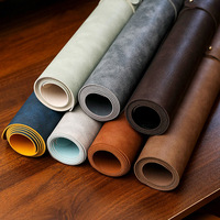 Grand tapis de souris vintage en cuir de vachette, imperméable, résistant aux taches, double face, tapis de bureau, tapis d'ordinateur, tapis de table d'étude