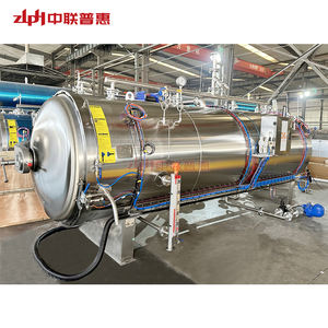 Stérilisateur à air et vapeur pour sauces <span class=keywords><strong>en</strong></span> pots <span class=keywords><strong>en</strong></span> <span class=keywords><strong>verre</strong></span>, stérilisateur à surpression efficace empêchant la rupture pour la production de condiments - Product Image 3