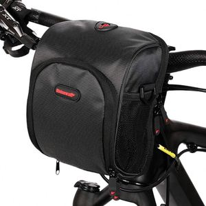 Free sample Waterproof 3L Scooter <b>Folding</b> Bike Balance Front <b>Bag</b> Handlebar <b>Bag</b> Kick Scooters Universal Hard EVA Case - Product Image 1