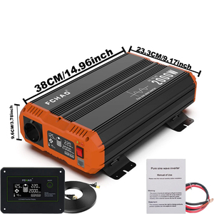 Biến tần Fchao 12v/24v/48v/ 1500w/2000w/2500w/3000w/3500w, biến tần năng lượng mặt trời, biến tần điện năng cho ô tô, năng lượng mới, công suất đầy đủ - Product Image 3