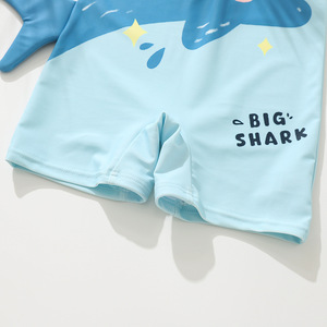 Nouveau <span class=keywords><strong>Maillot</strong></span> <span class=keywords><strong>de</strong></span> <span class=keywords><strong>Bain</strong></span> Garçon 2026 Style Coréen Une Pièce <span class=keywords><strong>Boxer</strong></span> Imprimé Dessin Animé Manches Courtes Séchage Rapide - Product Image 4