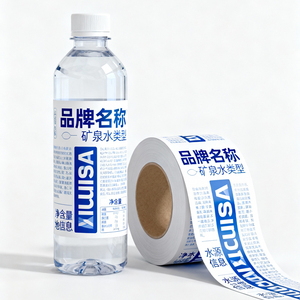 Vàng Lá Tùy Chỉnh Sexy Chai Nước Nhãn Dán Không Thấm Nước Vinyl Dính Bao Bì Sản Phẩm In Ấn - Product Image 6