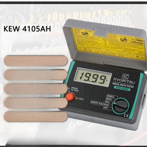 KEW4105A KYORITSU Testeur de résistance de mise à la terre numérique uniquement Multimètre 500V 0-2000 Ohms avec étui rigide - Product Image 2