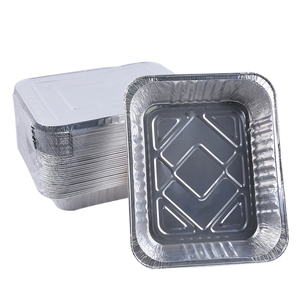 Barquettes en <span class=keywords><strong>aluminium</strong></span> jetables robustes 9x13 pouces, lot de 25 ou 30, pour cuisson et service de buffet - Product Image 3