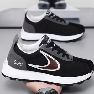 Zapatillas Deportivas Casuales de Piel para Hombre, Originales, de Caña Baja, Acolchadas, Elegantes y de Alta Calidad, para Caminar Lentamente - Product Image 3