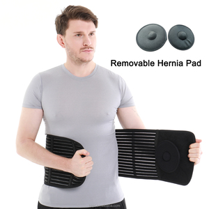 Cinturón de soporte para <span class=keywords><strong>hernia</strong></span> posoperatoria HKJD con almohadilla desmontable, carpeta Abdominal ancha y transpirable para compresión <span class=keywords><strong>Lumbar</strong></span> y de cadera, S-XL - Product Image 2