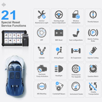 XTOOL-herramienta de diagnóstico automotriz A30M OBD2, escáner automotriz Original con 21 tipos de funciones especiales, lector de código A30M