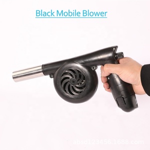 12V DC <strong>Mini</strong> Cordless Battery Rechargeable Portable Fireplace Barbecue BBQ air Blower Fan Outdoor Cooking Fire Pit <strong>Grill</strong> Kamado - Product Image 2