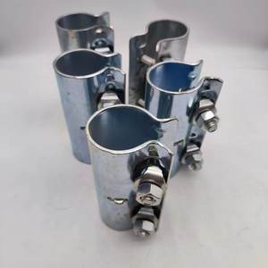 Raccords de tube demi-coupleurs en acier forgé Q235 48,6x48,6mm, types pivotant et fixe, pour échelles et pièces <span class=keywords><strong>d</strong></span>'<span class=keywords><strong>échafaudage</strong></span> - Product Image 6