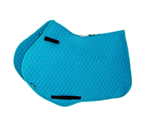 Tapis de selle de cheval anglais personnalisé en coton avec doublure en polycoton pour l'équitation et le saut - Product Image 1