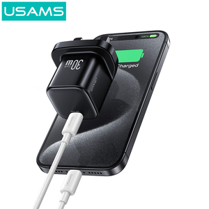 USAMS CC276 Original haute qualité 30 Watt rapide universel Type c adaptateur <span class=keywords><strong>chargeur</strong></span> pour <span class=keywords><strong>iphone</strong></span> 16 15 <span class=keywords><strong>14</strong></span> <span class=keywords><strong>Pro</strong></span> Max - Product Image 2