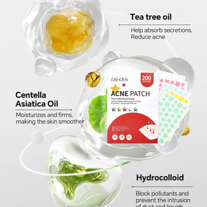 LIFE GIRLS vitamina C <span class=keywords><strong>Mark</strong></span>-sbiadimento cerotto attivo VC per la riparazione della pelle incline all'acne doppio effetto OfPus-assorbente - Product Image 4