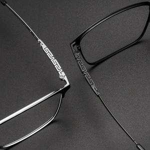 丹陽メガネ 3832J スクエア フルフレーム 大きめの顔に合う ビジネス メンズ 度付き 超軽量 パンクメガネ - Product Image 4