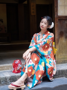 Kimono Kamisome pour <span class=keywords><strong>femme</strong></span>, robe traditionnelle japonaise, Furisode, <span class=keywords><strong>Yukata</strong></span> de style <span class=keywords><strong>japonais</strong></span>, costume de photographie, kimono <span class=keywords><strong>japonais</strong></span> - Product Image 1