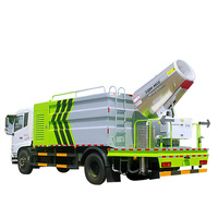 Camion pulvérisateur multifonctionnel à canon à brouillard haute pression pour la suppression de la poussière urbaine, le lavage des routes et la purification de l'air