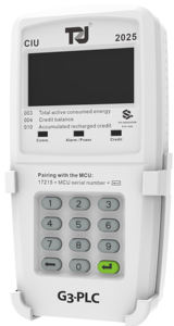 1P Din Rail G3 <span class=keywords><strong>PLC</strong></span> Meter chia Ciu/uiu 80A kWh Meter thanh toán trước thanh toán sau đơn giai đoạn Power Meter STS trả trước năng lượng mét - Product Image 3