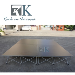 Scène extérieure en aluminium, scène en contreplaqué imperméable pour concert en plein air, spectacle en place publique - Product Image 5