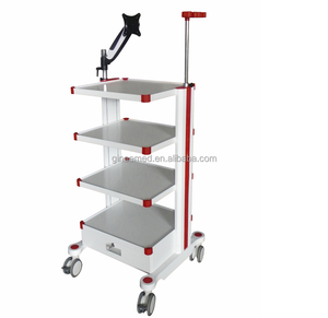 Ginee y tế di động nội soi Xe đẩy 3 lớp y tế giỏ hàng nội soi nội soi xe đẩy để bán tùy chỉnh - Product Image 1
