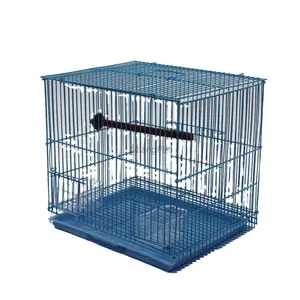 2021 Small Foldable Iron Wire Bird Parrot Cage