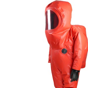 Combinaison de protection chimique intégrale légère, résistante aux acides, aux alcalis et à la corrosion, niveau 2 - Product Image 5