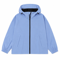 Blouson bomber coupe-vent léger camouflage à capuche unisexe, respirant, entièrement zippé, plusieurs couleurs, logo personnalisé
